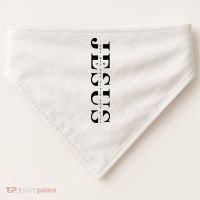 Jesus The Way The Truth The Life USA-Made Doggie Bandana thumb 0