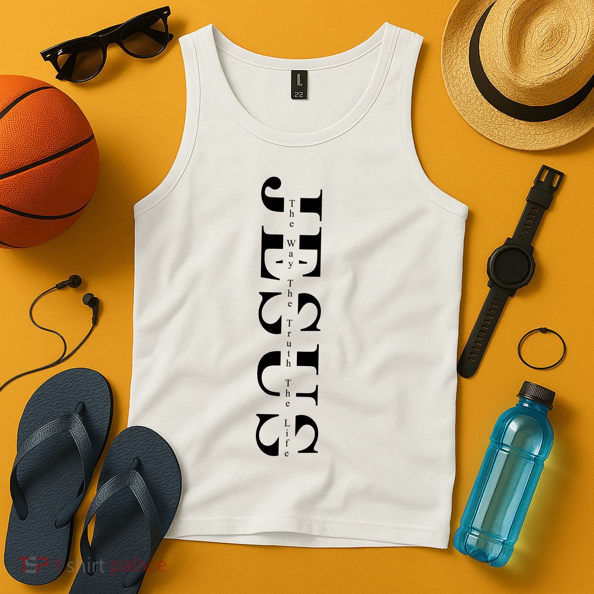 Jesus The Way The Truth The Life Tank Top