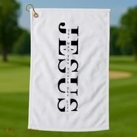 Jesus The Way The Truth The Life Golf Towel thumb 1