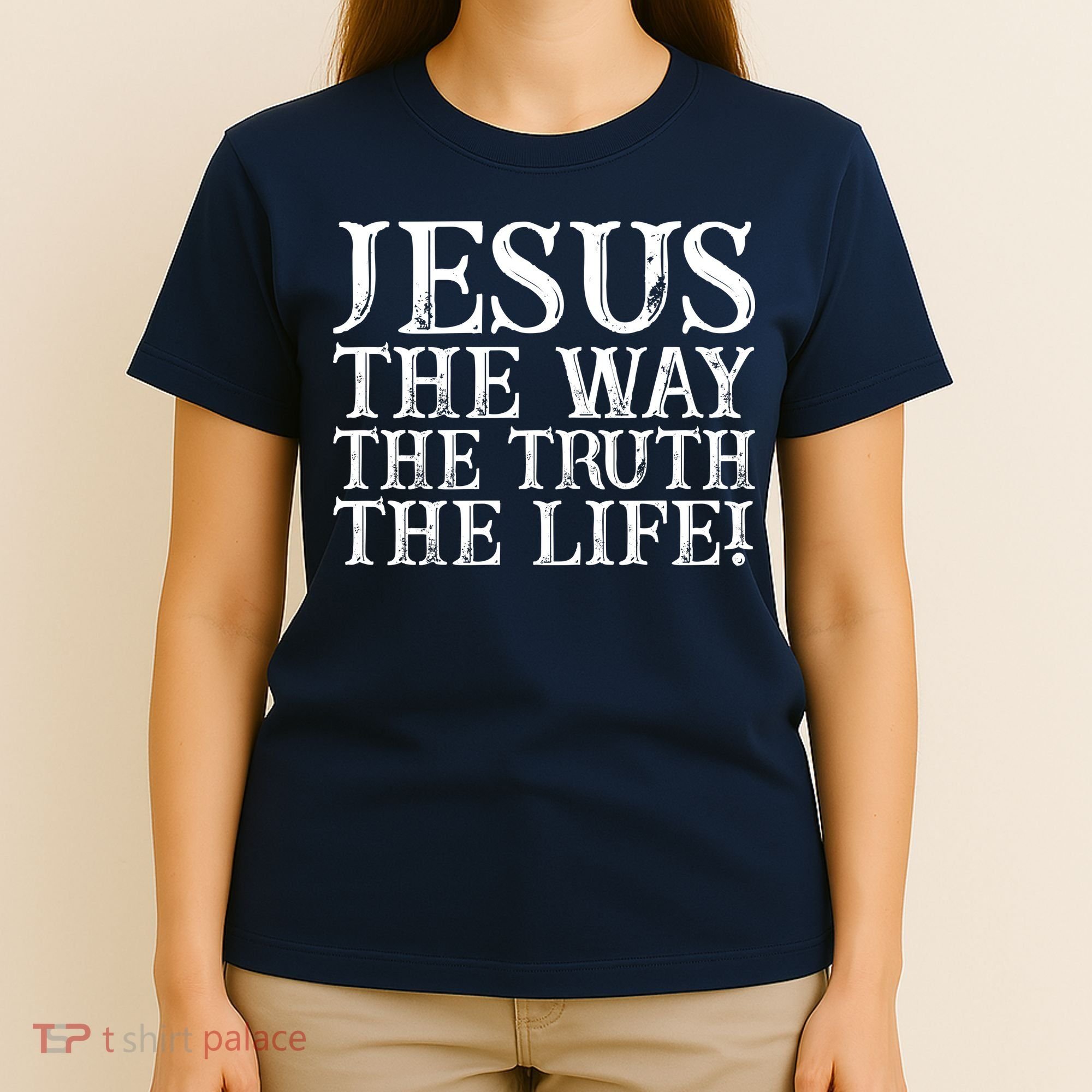 Jesus The Way The Truth The Life Vintage T-Shirt