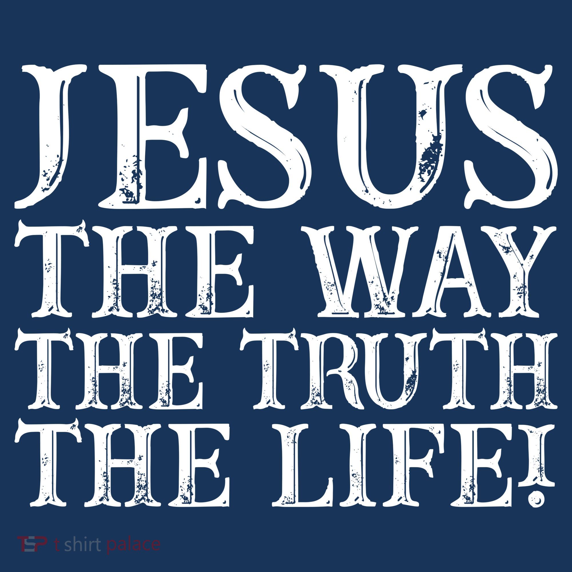 Jesus The Way The Truth The Life Vintage T-Shirt
