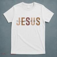 Jesus The Way Truth Life Bible Verse Christian T-Shirt thumb 5