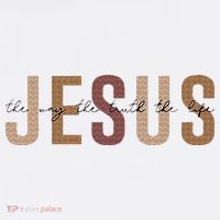 Jesus The Way Truth Life Bible Verse Christian Women's Tank Top thumb 5
