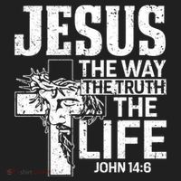 Jesus The Way The Truth The Life Great Gift Hat thumb 2