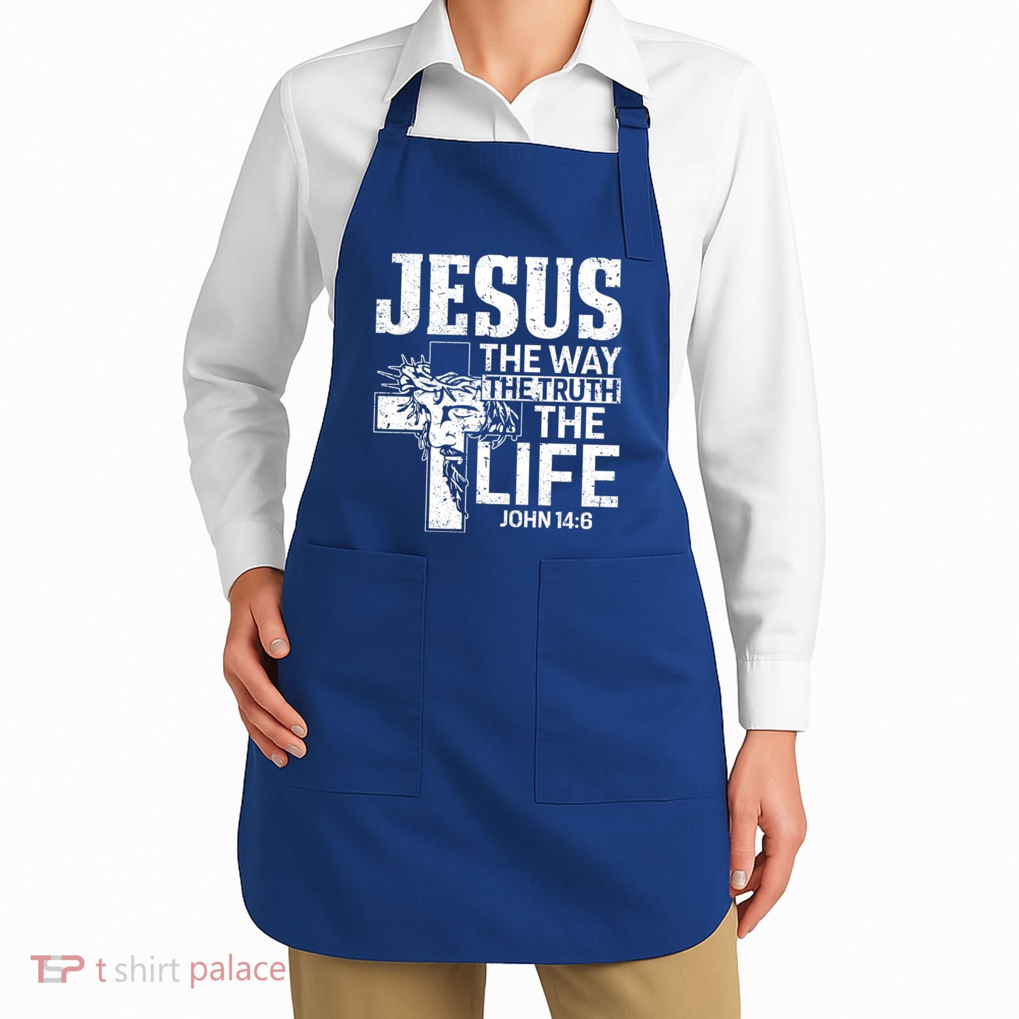 Jesus The Way The Truth The Life Great Gift Apron
