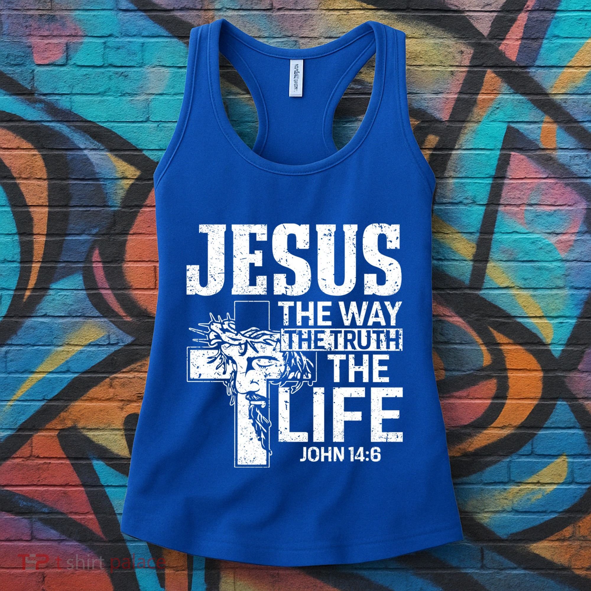 Jesus The Way The Truth The Life Great Gift Women's Tank Top