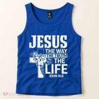 Jesus The Way The Truth The Life Great Gift Tank Top thumb 2