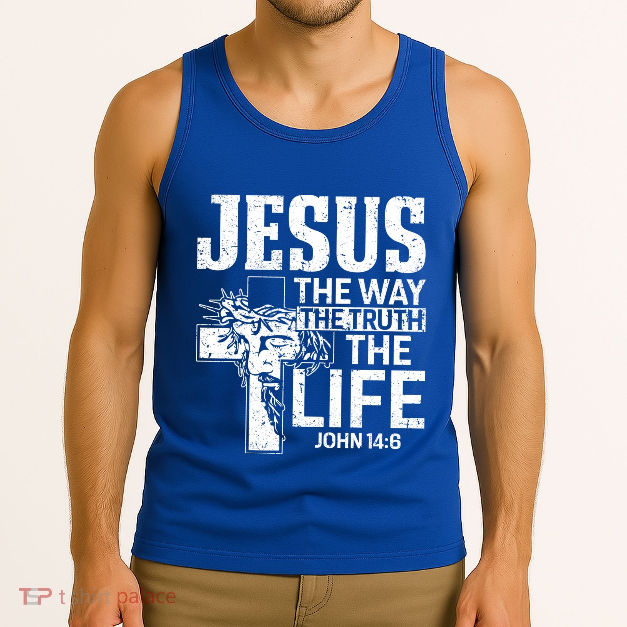 Jesus The Way The Truth The Life Great Gift Tank Top