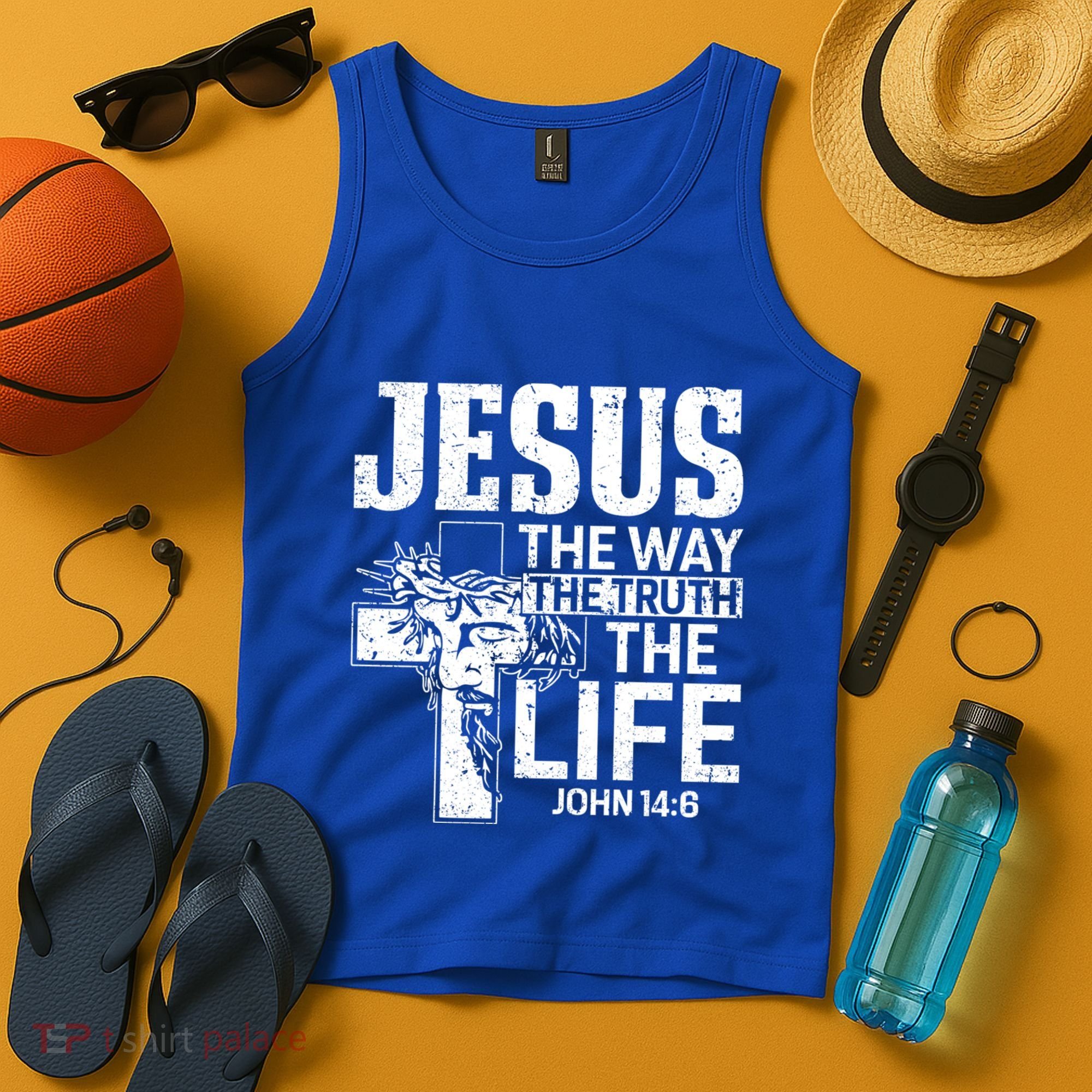 Jesus The Way The Truth The Life Great Gift Tank Top