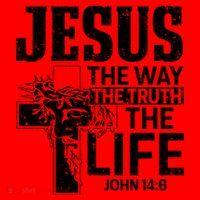 Jesus The Way The Truth The Life Great Gift Santa Hat thumb 1