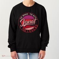 Janet The Woman The Myth The Legend Women's Sweatshirt thumb 0