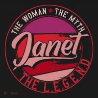 Janet The Woman The Myth The Legend Apron thumb 3