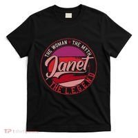 Janet The Woman The Myth The Legend T-Shirt thumb 0