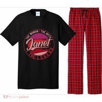 Janet The Woman The Myth The Legend Pajama Set thumb 0