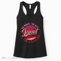 Janet The Woman The Myth The Legend Women's Tank Top thumb 0