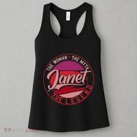 Janet The Woman The Myth The Legend Women's Tank Top thumb 3
