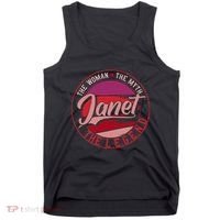Janet The Woman The Myth The Legend Tank Top thumb 0