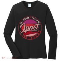 Janet The Woman The Myth The Legend Women's Long Sleeve Shirt thumb 0