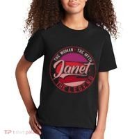 Janet The Woman The Myth The Legend Kids T-Shirt thumb 2