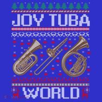 Joy Tuba World Music Lover Xmas Ugly Tuba Christmas Cool Gift Pom Pom 12in Knit Beanie thumb 2