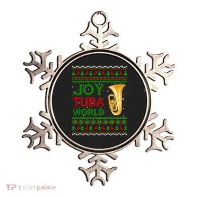 Joy Tuba World Music Lover Xmas Gift Ugly Tuba Christmas Gift Ornament
