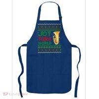 Joy Tuba World Music Lover Xmas Gift Ugly Tuba Christmas Gift Apron thumb 0