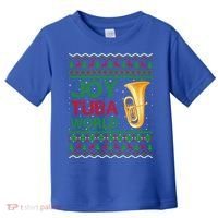 Joy Tuba World Music Lover Xmas Gift Ugly Tuba Christmas Gift Toddler T-Shirt thumb 0