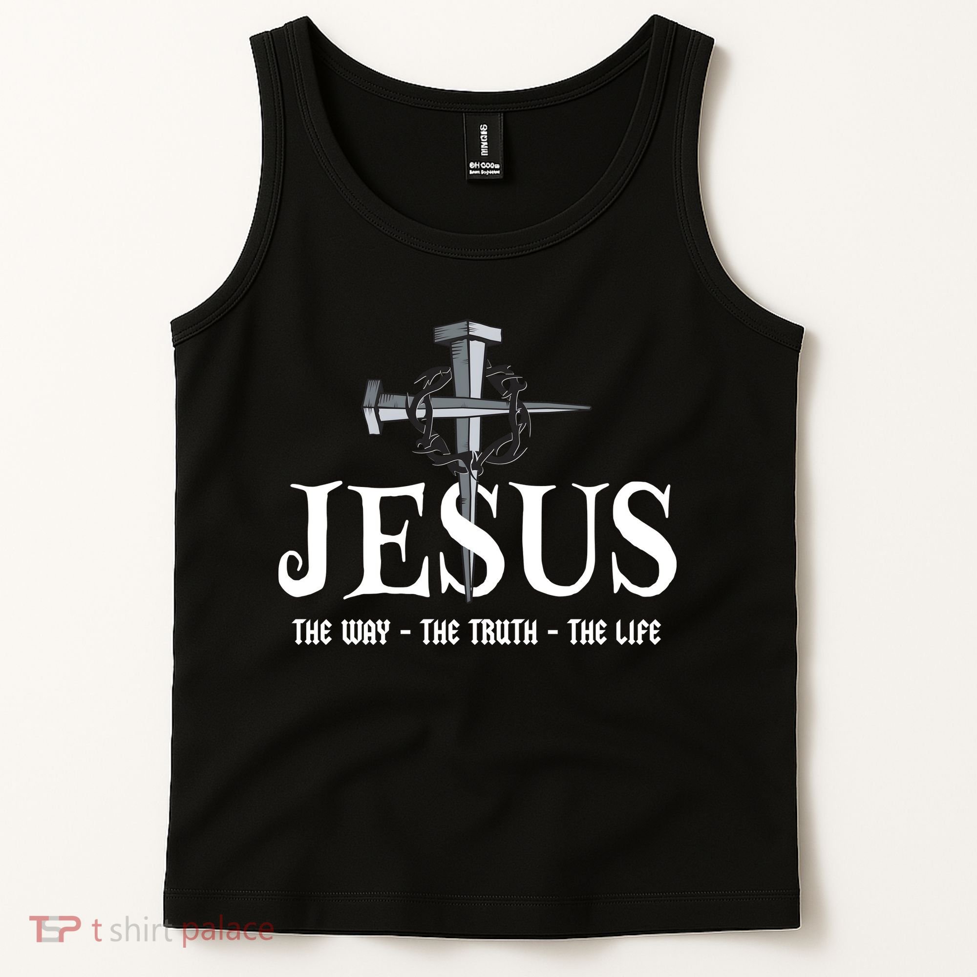 Jesus The Way The Truth The Life John 146 Christiant Tank Top