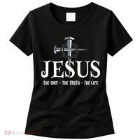 Jesus The Way The Truth The Life John 146 Christiant Women's T-Shirt thumb 0