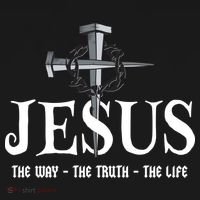 Jesus The Way The Truth The Life John 146 Christiant Kids Long Sleeve Shirt thumb 2