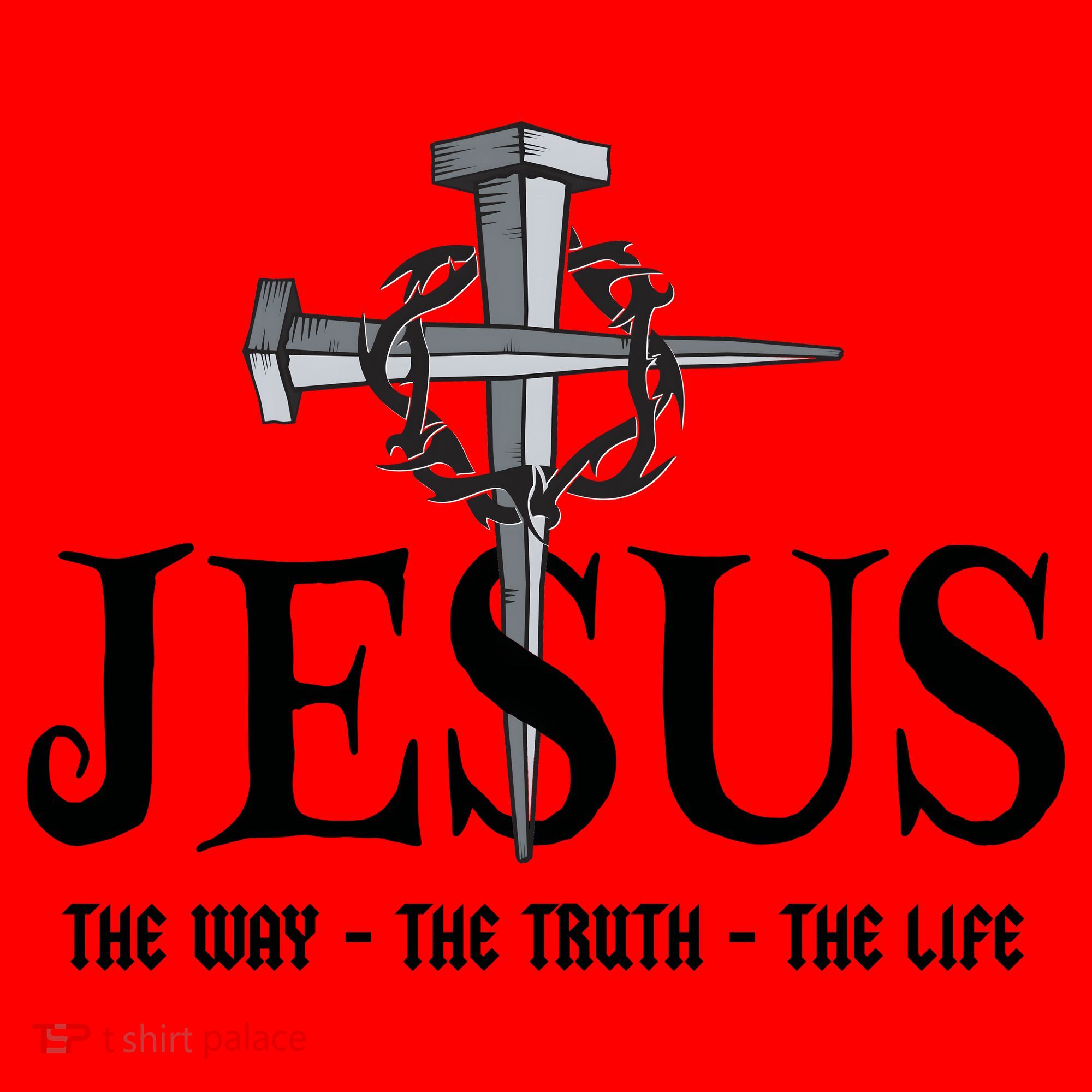 Jesus The Way The Truth The Life John 146 Christiant Santa Hat