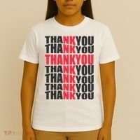 Jesus Thank You Cross Lord Savior Christian Love Religious T-Shirt thumb 4
