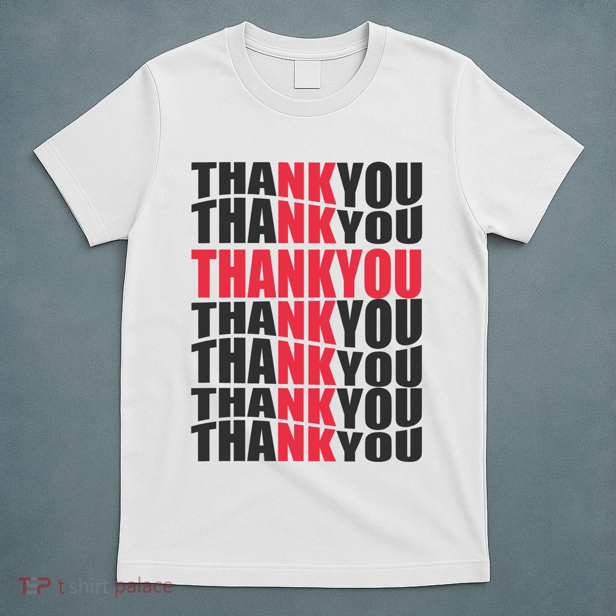 Jesus Thank You Cross Lord Savior Christian Love Religious T-Shirt