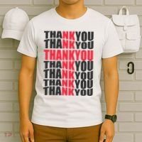 Jesus Thank You Cross Lord Savior Christian Love Religious T-Shirt thumb 6