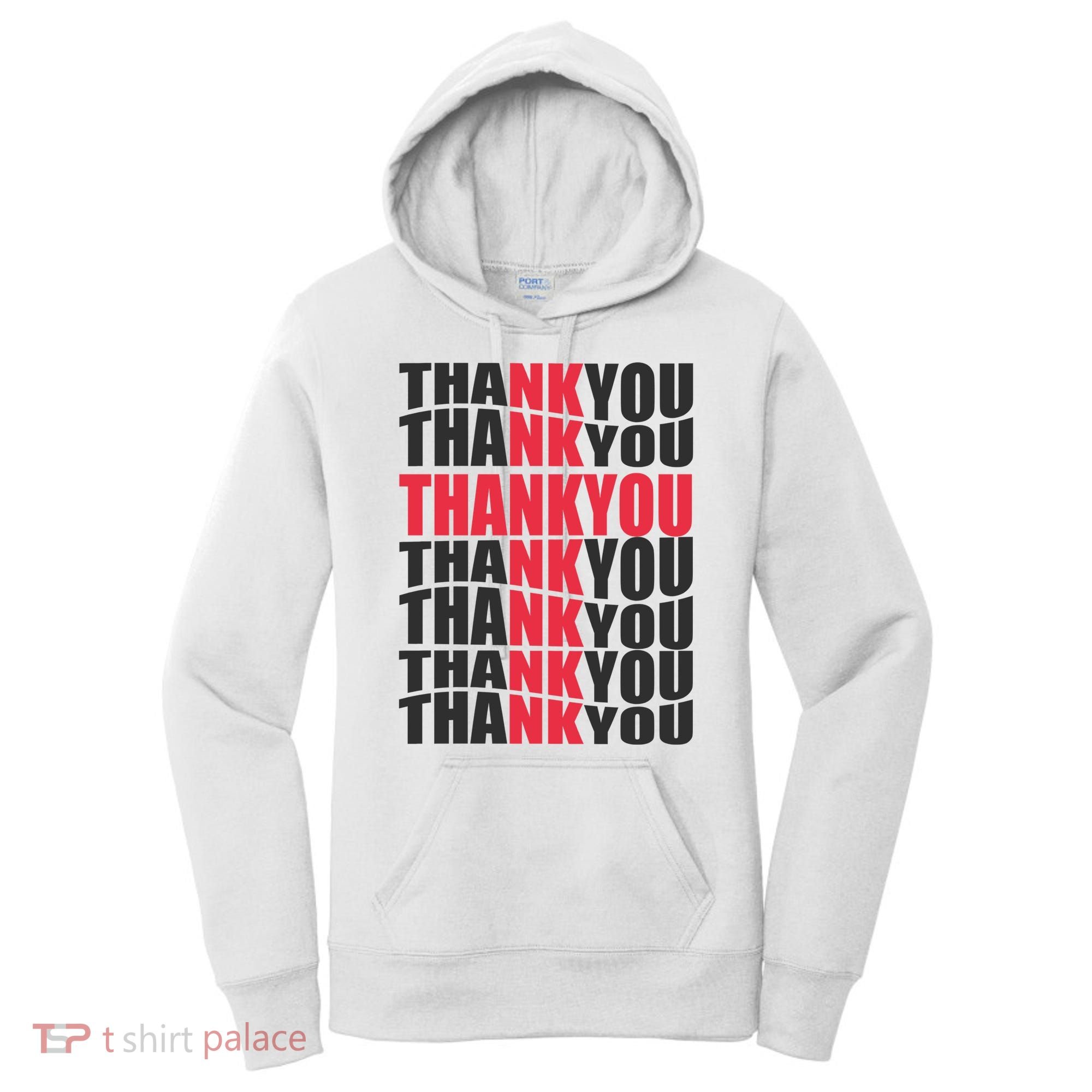 Jesus Thank You Cross Lord Savior Christian Love Religious Women's Hoodie