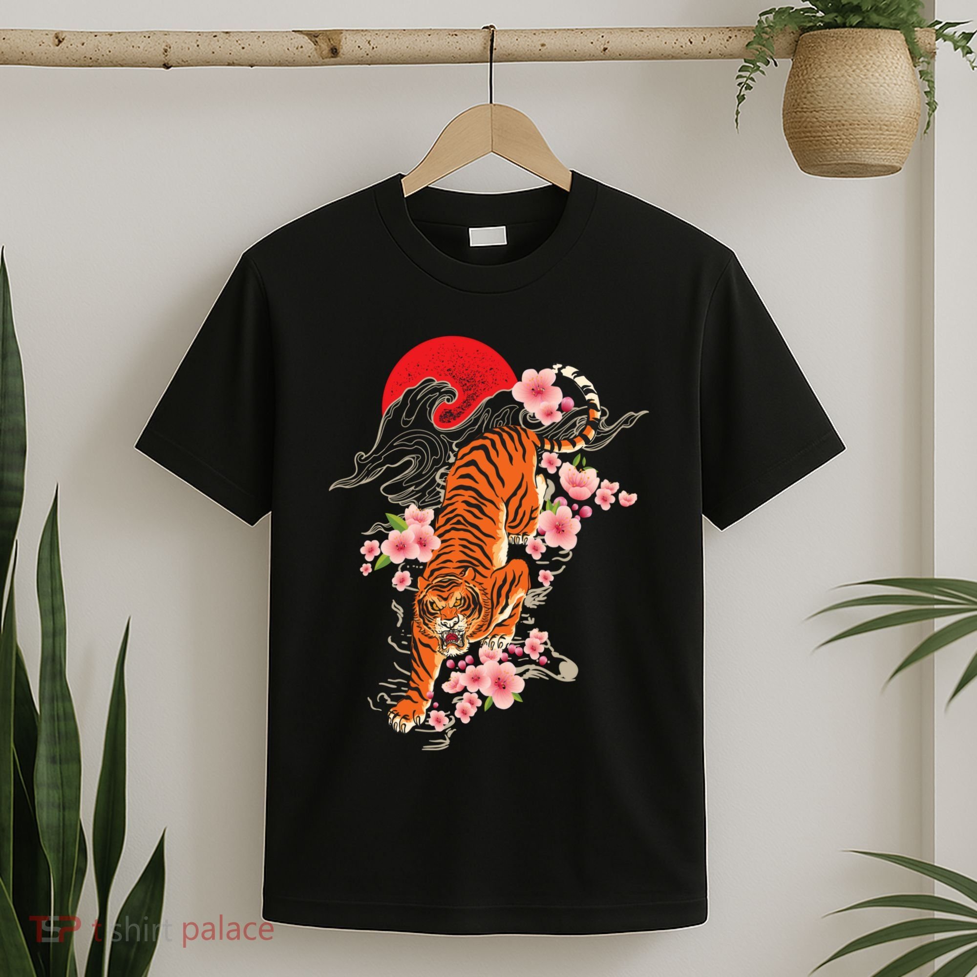 Japanese Tiger Zoologist Wild Animal Zoo Lover Safari T-Shirt
