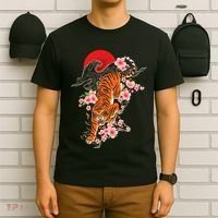 Japanese Tiger Zoologist Wild Animal Zoo Lover Safari T-Shirt thumb 6