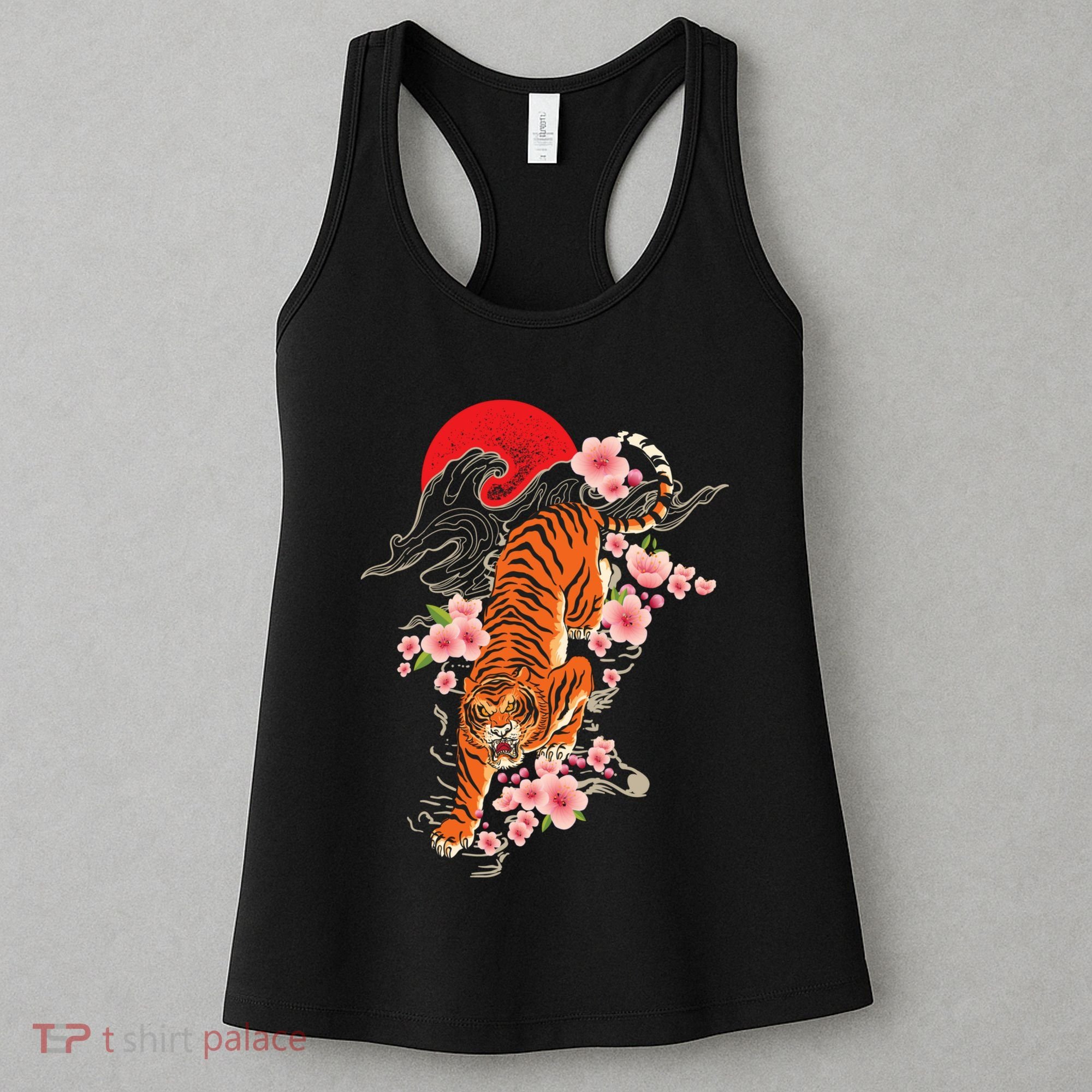 Japanese Tiger Zoologist Wild Animal Zoo Lover Safari Women's Tank Top