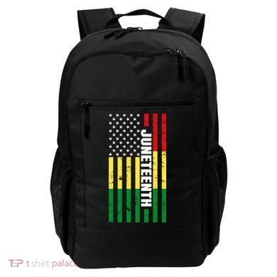Juneteenth USA Black History Month Flag Backpack