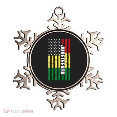 Juneteenth USA Black History Month Flag Ornament
