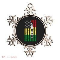 Juneteenth USA Black History Month Flag Ornament thumb 0