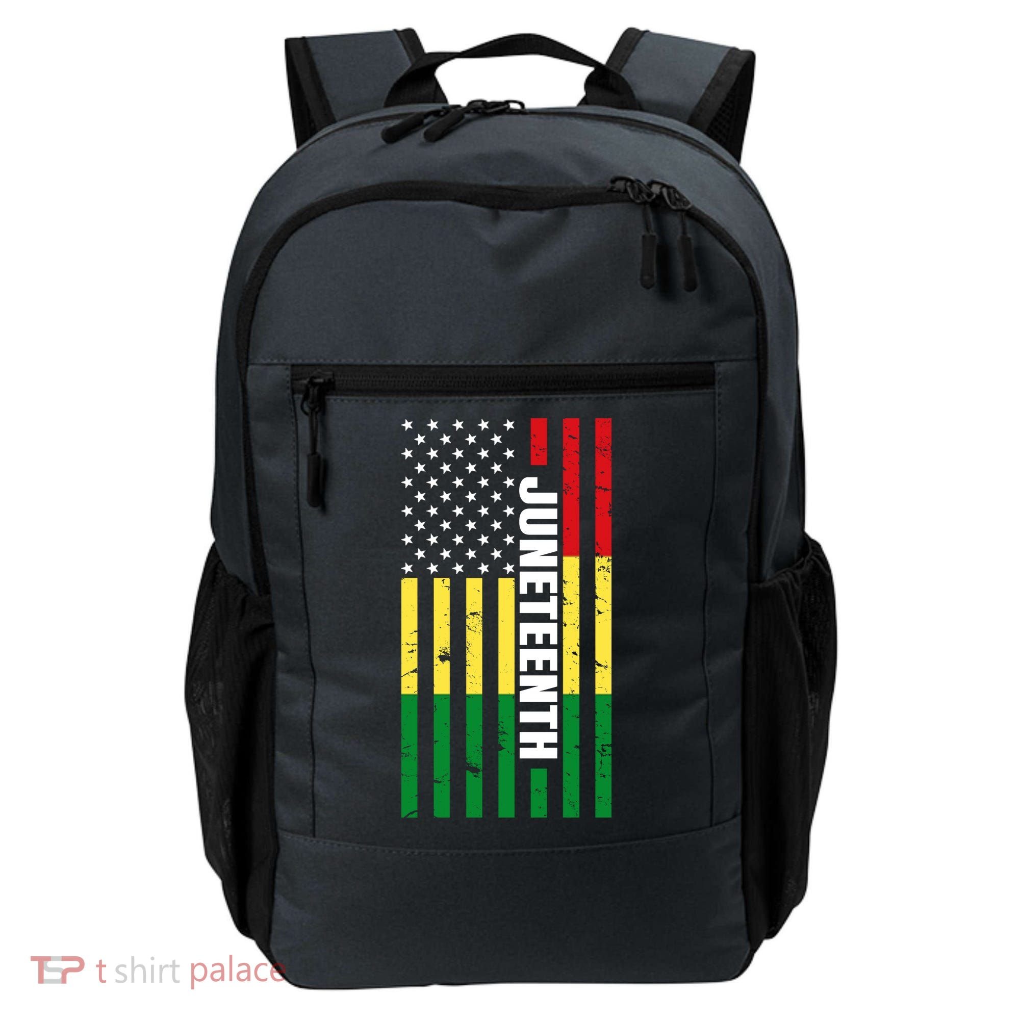 Juneteenth USA Black History Month Flag Backpack