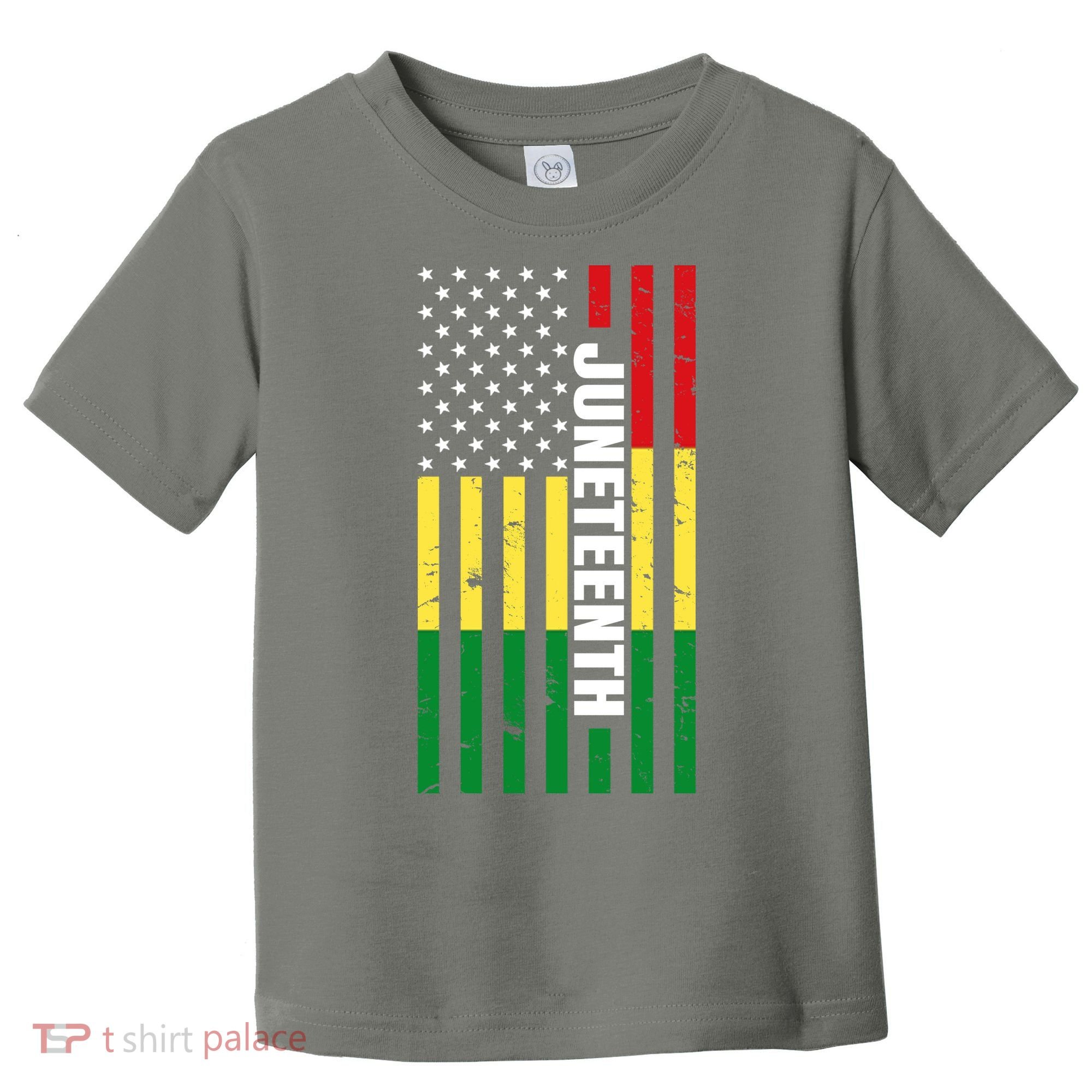 Juneteenth USA Black History Month Flag Toddler T-Shirt