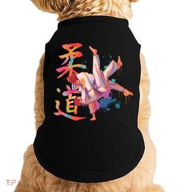 Judo Martial Arts Watercolor Doggie Tank