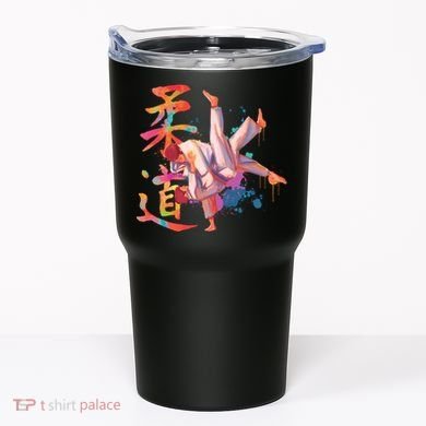 Judo Martial Arts Watercolor Tumbler