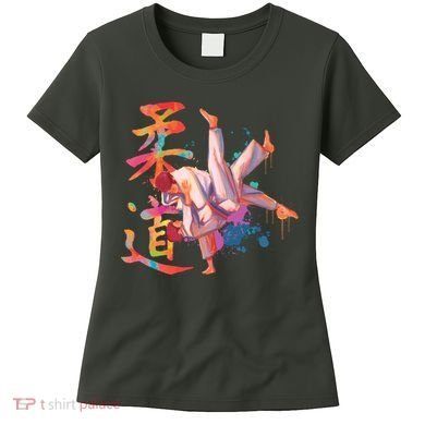 Judo Martial Arts Watercolor Women's T-Shirt
