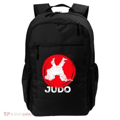 JUDO Olympic Sports Stylized Distressed Backpack