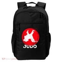 JUDO Olympic Sports Stylized Distressed Backpack thumb 0