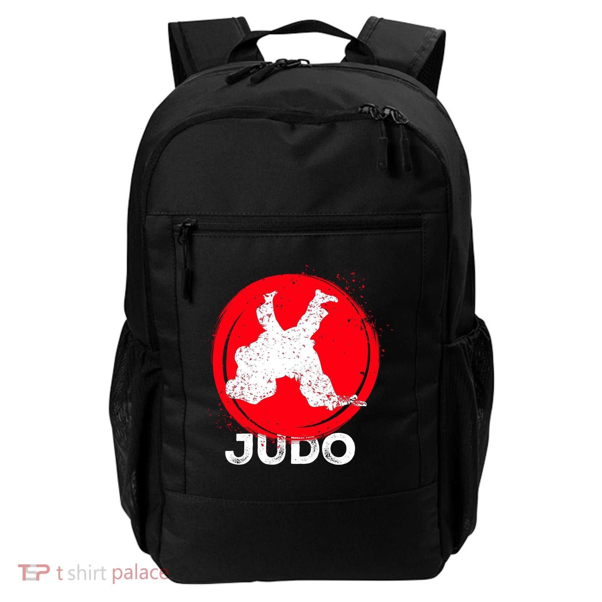 JUDO Olympic Sports Stylized Distressed Backpack