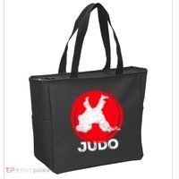 JUDO Olympic Sports Stylized Distressed Tote Bag thumb 2